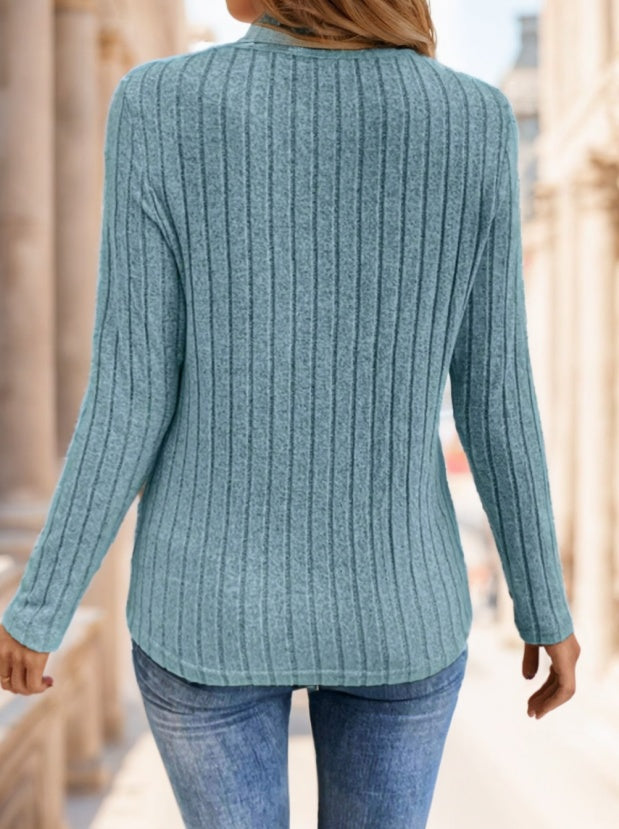Velure Ribbed Top